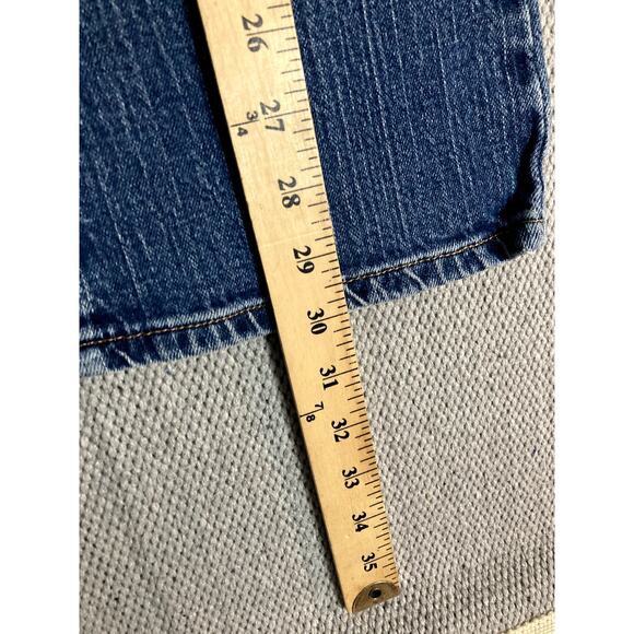 Levi's 525 Vintage Jeans Womens 6M 30x30 Blue Fade Nouveau Low Boot Cut - Picture 12 of 13